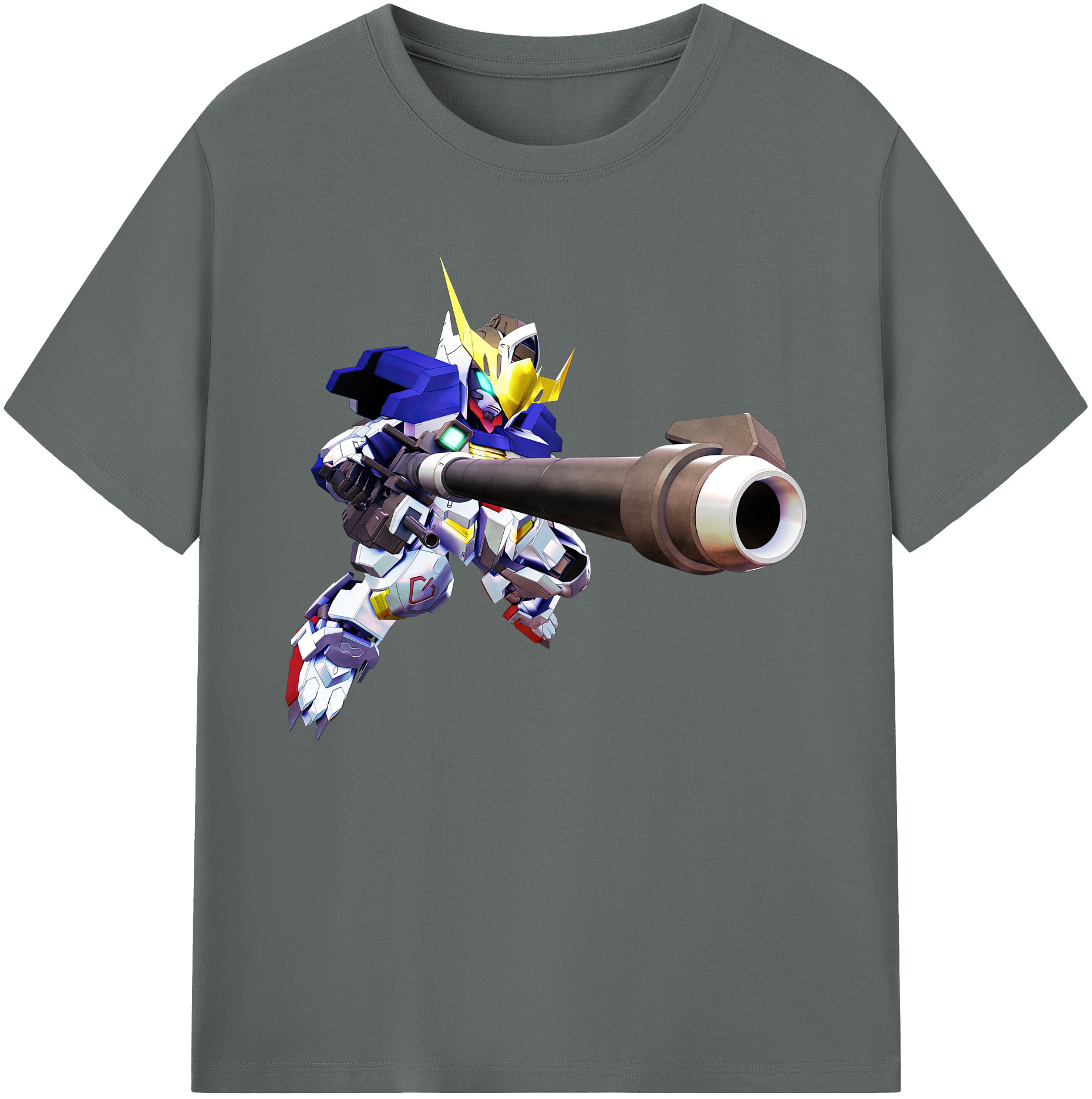 （画像用） 機動戦士ガンダム Mobile Suit Gundam 綿100％ メンズ半袖Tシャツ｜肌触りやわらか＆通気性